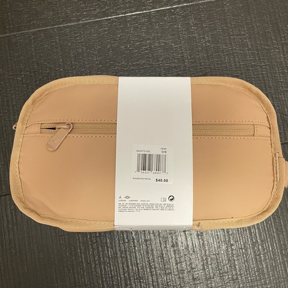 Jordan Tan Travel Pouch. New never used! - Picture 5 of 6